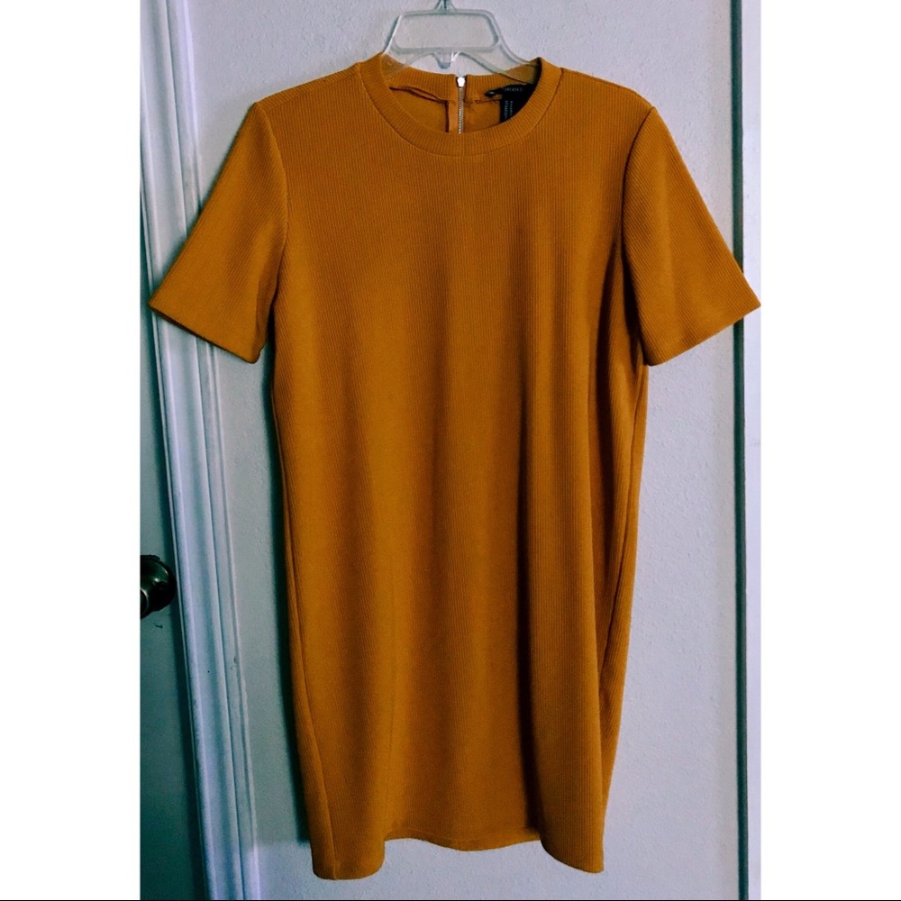 Forever 21 yellow mod inspired dress 🔔